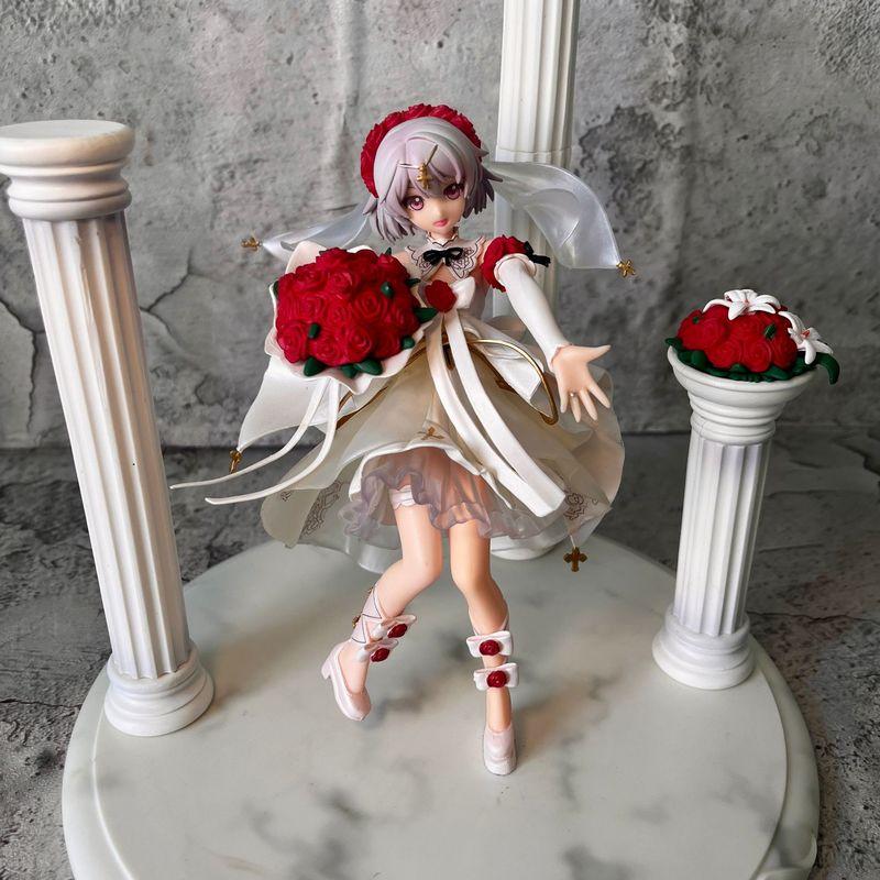 

Honkai Impact 3Rd Theresa Apocalypse Wedding Dress Flower Bouquet Pvc Game Anime Action Figurine Model 26.5Cm Collectible Present