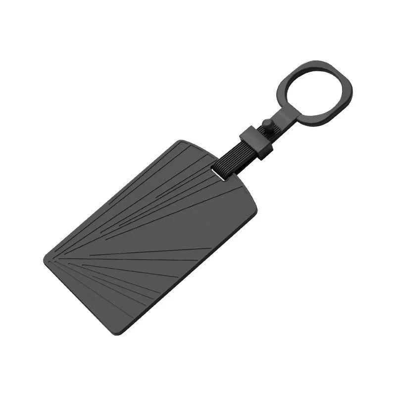 Tesla Model Y Silicone Car Key Protective Cover & Card Bag чёрный