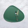 Nordic Faux Leather Waterproof Heat-Resistant Dining Placemat & Coaster Set