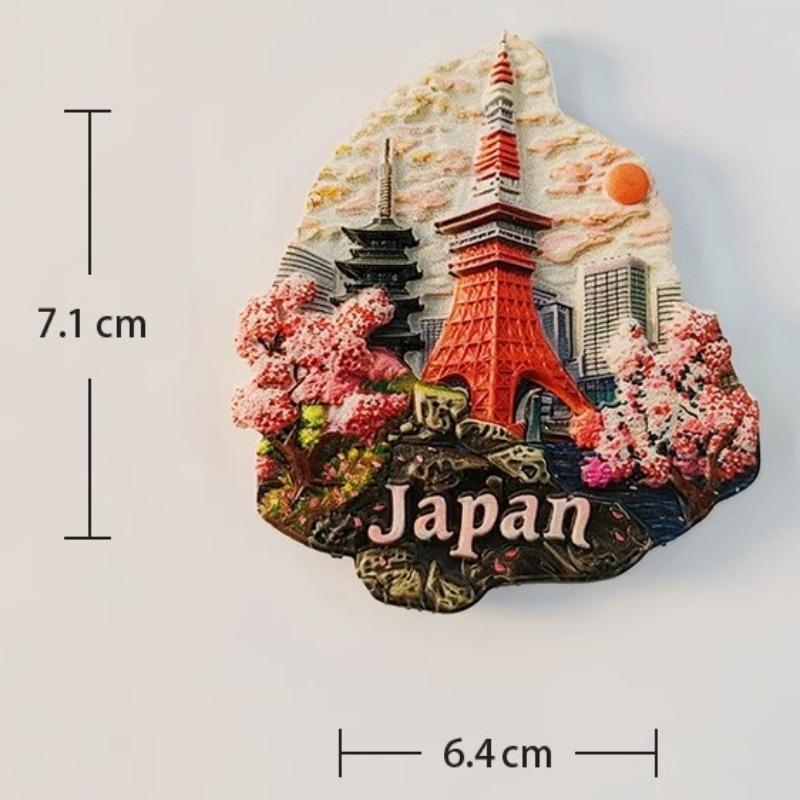 Canada Souvenirs Netherlands Fridge Magnets Hongkong Yunnan Japan Hawaii Refrigerator Stickers Home Decor Wedding Gifts