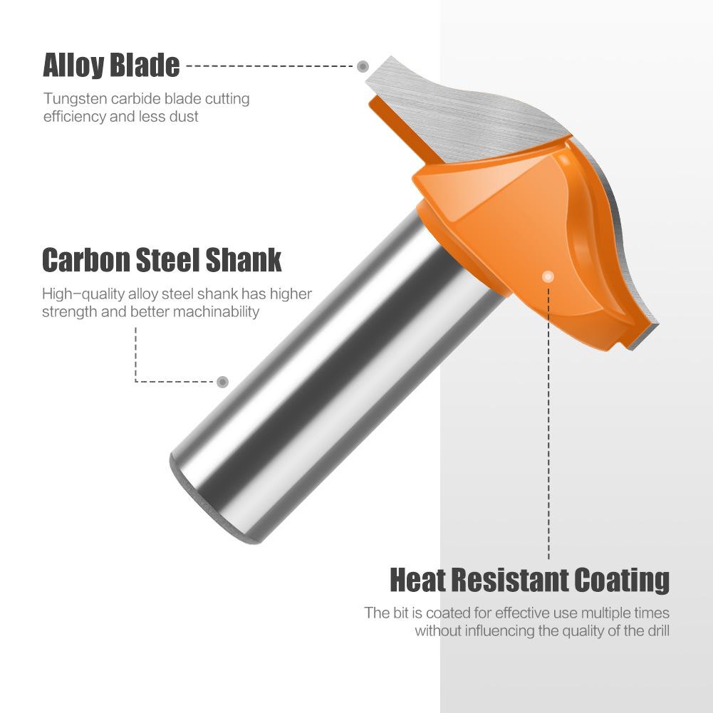 Thin Door Panel Knife Pattern Knife Cabinet Door Panel Knife Cutting Knife Trimming Edge Woodworking Engraving Machine Integrated Knife Bottom Cutter