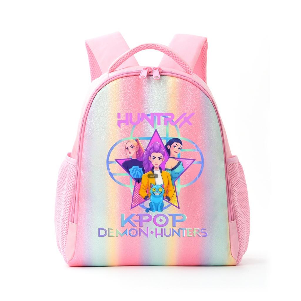 Kpop Witch Hunters Children'S Backpack Elementary School Student Rainbow School Bag Children'S Backpack Travel Lightweight Leisure