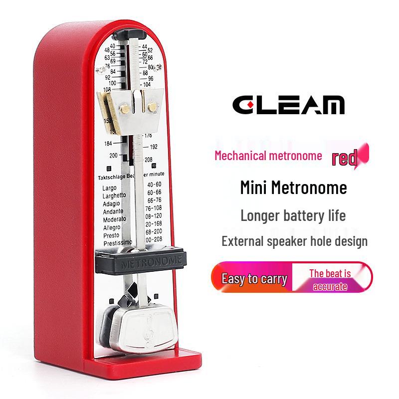 Presis mekanisk metronom for piano, gitar, fiolin, guzheng - Mini rytmeholder