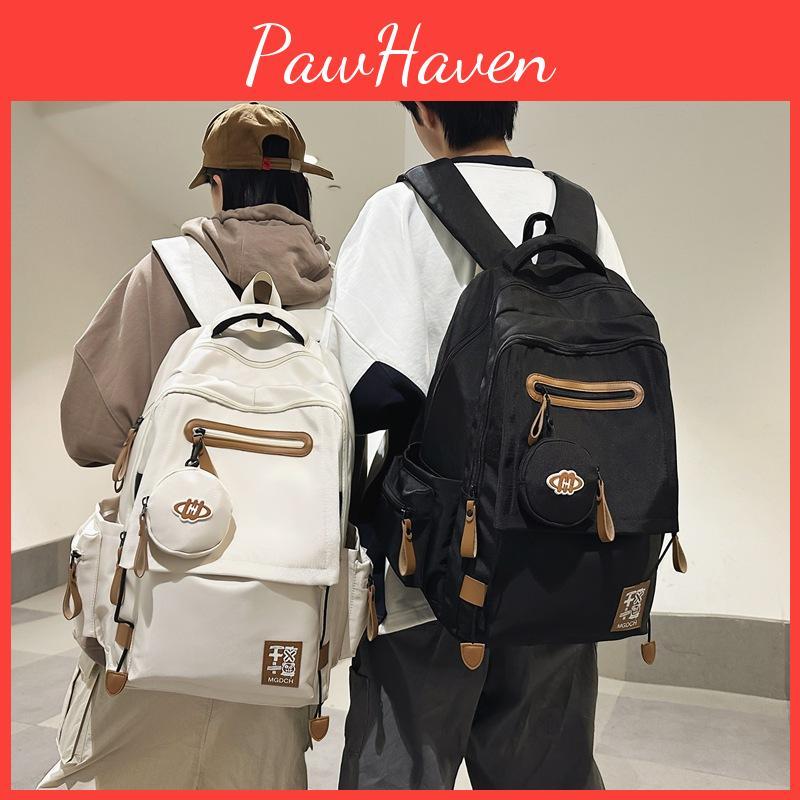 Nylon Travel Unisex Backpack With Load Bearing Features For Daily Commuting