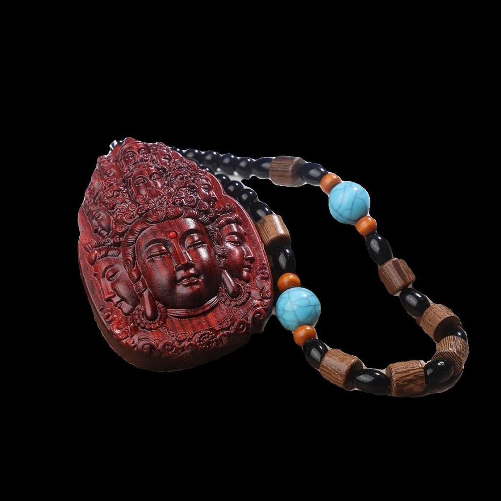 Chengui Zhao Gongming Martial God of Wealth Pendant Necklace – Five Ways God of Wealth Design for Men and Women