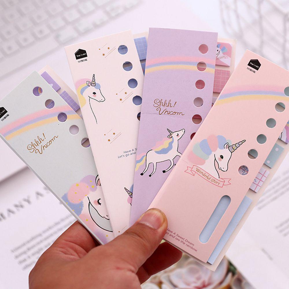 Buy Cute Times Memo Pad Sticky Notes Cartoon Bookmark Stationery Label ...