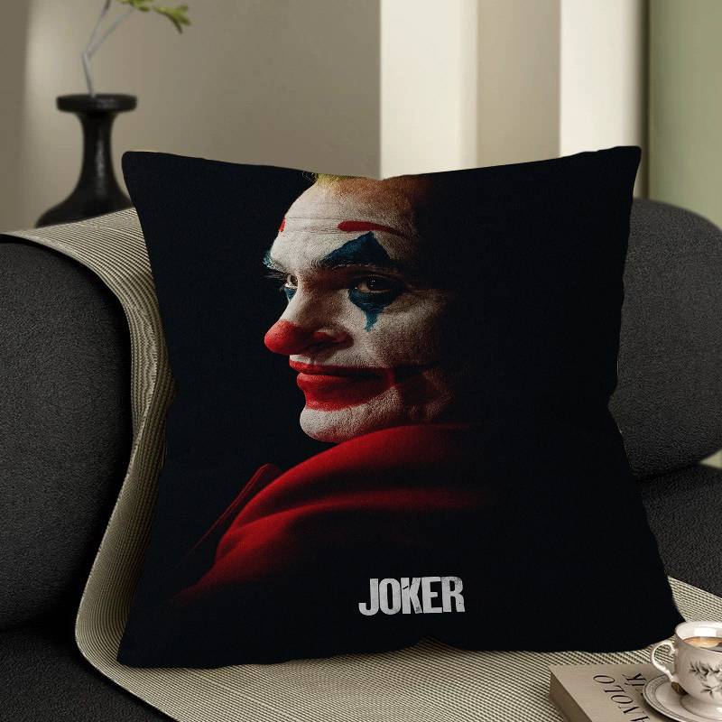 J-Joaquin P-Phoenix J-Joker Decorative Room Aesthetics Pillow Case Home Decor Bedroom Sofa Bed Couch Pillow Cover 45X45
