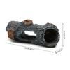 Fish Habitat Decor Bark Art Crafts Resin Theme Aquariums Decoration