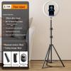 2025 Multi-Camera Pro Live Stream Tripod with Fill Light & Phone Holder