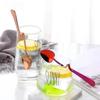 New Kitchen Tableware Creative Shape Coffee Spoon Honey Shape Tea Coffee Cup Hanging Spoons Stainless Steel Heart Teaspoon Tools