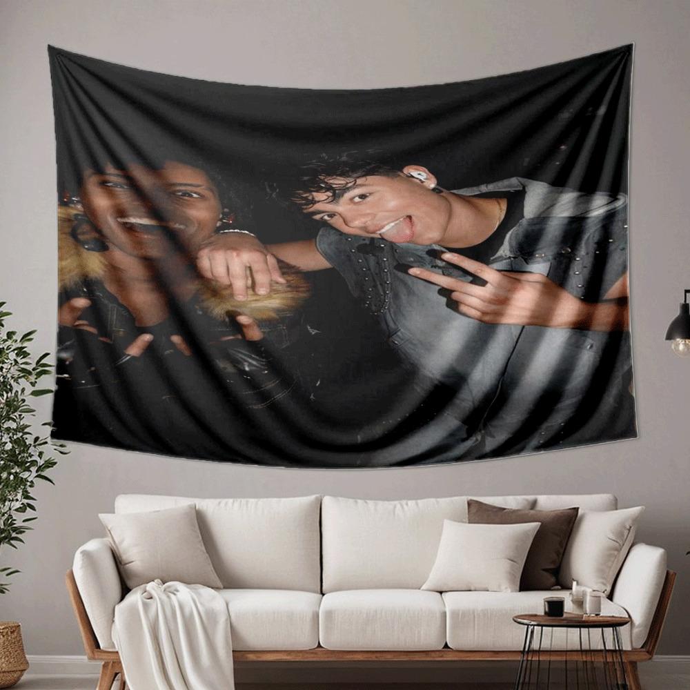 Malachi Barton Mekonnen Knife Digital Print Tapestry Aesthetic Wall Art for Living Room Bedroom Dorm Decor Holiday Gift
