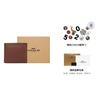 Coach 3 IN 1 Wallet Litchi Grain Cow Leather 3 In 1 Wallet Men's Dark Brown (Unisex) Wallets 74991 CWH