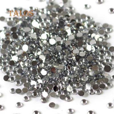 2400Pcs/Wheel DIY Acrylic Nail Art Decoration 1.5mm 3D Round Rhinestones Glitter Accessary