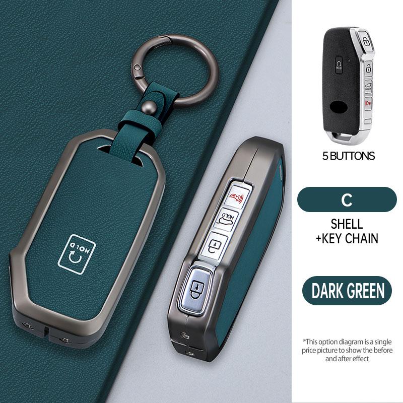 3/4/5 Buttons Key Cover Car Key Case for KIA Sportage Ceed Sorento Cerato KX5 KX-CROSS Forte K3 K5 K8 Ray Opatima Soul Telluride