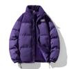 Corduroy Down Jacket Men's Color-blocking Collared Cotton-padded Jacket Trendy Cotton-padded Jacket