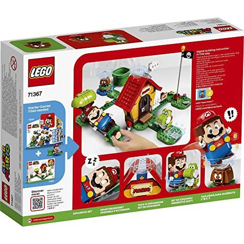 LEGO Super Mario Yoshi and Mario House 71367, Toy, Video Game, House, for Boys and Girls, Ages 6 and Up