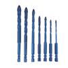 1/5/10Pcs Eccentric Drill Bits 3-12mm Drilling Tool Set Precision Drilling For Concrete Wall Ceramic Punching Rock Slab Drilling
