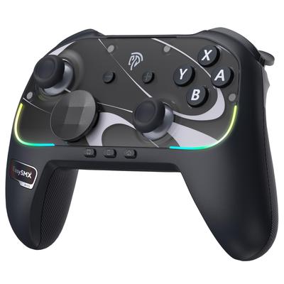 Switch 2 Controller for with Rapid Fire Feature To Wake Switch 2 from EasySMX S10 Switch 2 Wireless Magnetic RGB TMR Joystick Game 1000Hz Polling