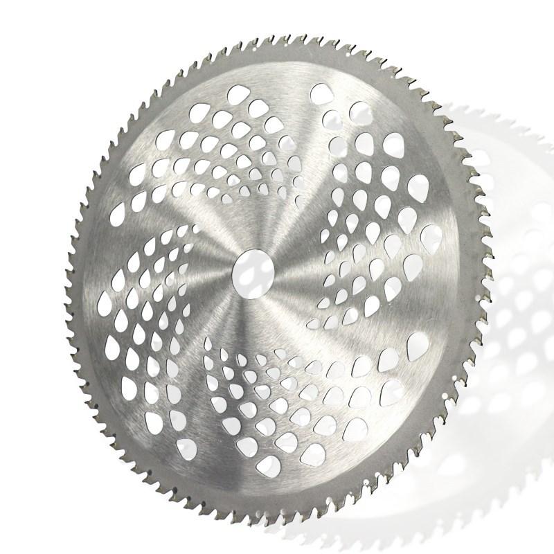 255mm (10Inch) HSS lawn mower blade aperture 25.4mm, 40/60/80 tooth lawn mower cutting board accessories garden weeding blade