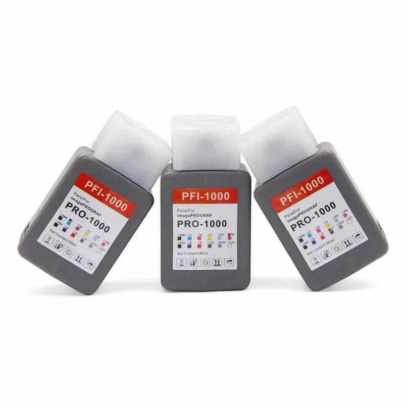 PFI-1000 Compatible Ink Cartridge With Full Pigment Ink For Canon image PRO GRAF PRO-1000 Printer Ink Cartridge PFI-1000 1000