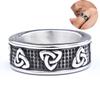 Extra Large Vintage Celtic Knot Stainless Steel Ring Rust Proof Fashion Jewelry