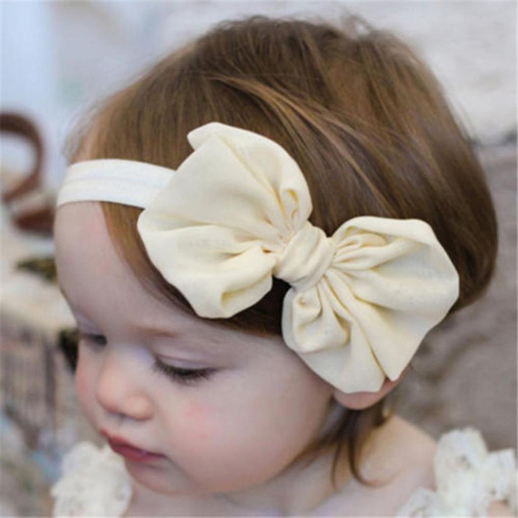 10Pcs Cute Girl Baby Little Princess Chiffon Toddler Bowknot