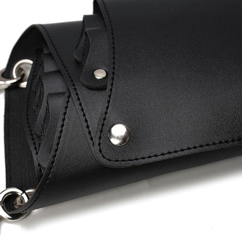 Barber Hair Scissor Bag Hairdressing Barber Holsters Bags Clips Comb Holder Tool Waist Pack Belt PU Bag Salon Supplies