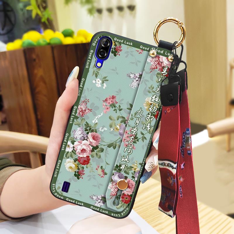 Kickstand Chinese Style Phone Case For Blackview A60 Shockproof Durable Silicone Ring Back Cover Fashion Waterproof