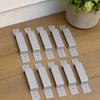 10 Pieces Fence Post Safety Bracket Easy-Install Hardware Secure for Windy Areas