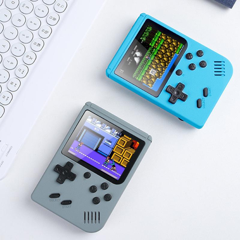 Portable Mini Handheld Video Game Console 8 Bit 3.0 Inch Color Lcd Kids Color Game Player 500 In 1 Games Single Player Version