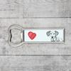 Dalmatian, Carriage Dog, Spotted Coach Dog – Bottle opener with a dog, personalized fridge opener | Art-Dog