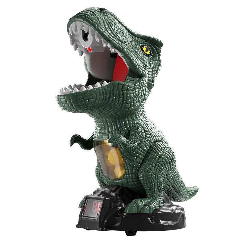 Rotating Spray Target Dinosaur Airsoft Toy Gun for Kids.