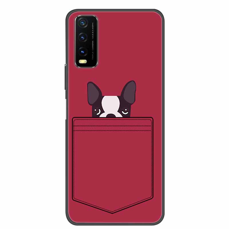 For Vivo Y20 Case Marble Soft Silicone Back Case for Vivo Y20S Y20 S Y 20i Phone Cover for Vivo V2027 Y20i Coque Funda Bag