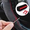 Potah na volant pro auto Univerzální 38cm Pletený potah na volant auta Ochranný potah na volant auta Semišová kůže Protiskluzový Autopříslušenství