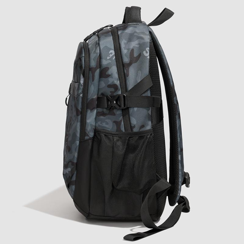 Men's Large Capacity Backpack Junior High School Student Schoolbag Camouflage Print Computer Backpack