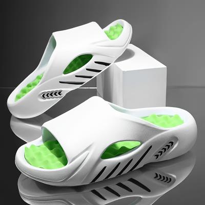 Summer Men's Fashion Slippers Breathable Shoes Open Toe Slippers Comfort Home and Outdoor Sandals