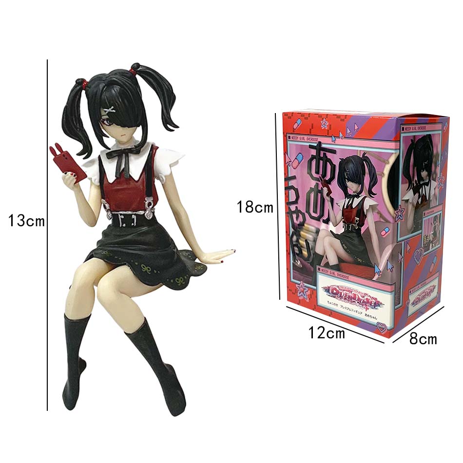 Anime Girl Figure - NEEDY STREAMER OVERLOAD OMGkawaiiAngel Chan Up PARADE Ame-chan/Super Ten-Chan Action Figure Model Doll T