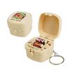Mini Macchina Creativa per Adesivi Scatola Sorpresa Giocattoli Decompressione Portachiavi Divertente Macchina Rotante per Adesivi Ciondolo Zaino Regalo Ragazza