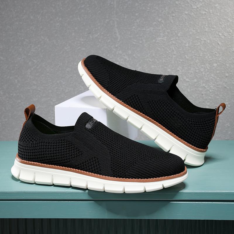 Fashion Men's Shoes Summer High-quality Soft Soled Hiking Comfortable Sports Lightweight Flat Bottom Outdoor Walking Shoes New Style