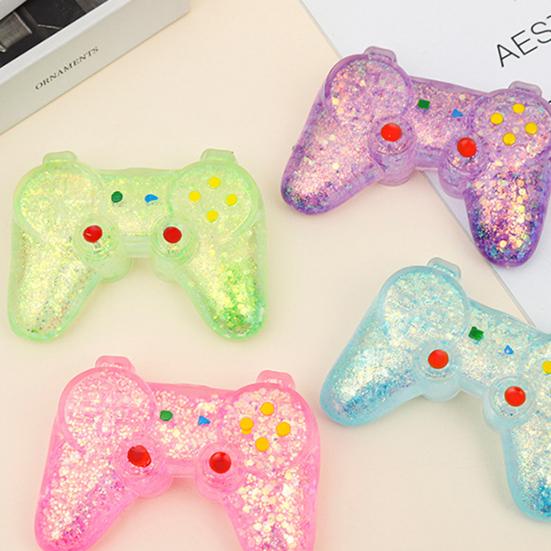 Game Controller Squeeze Toy Stress Relief Mini Gamepad Sensory Toy Anti-Anxiety Soft Stretch Decompression Hand Exercise Toy