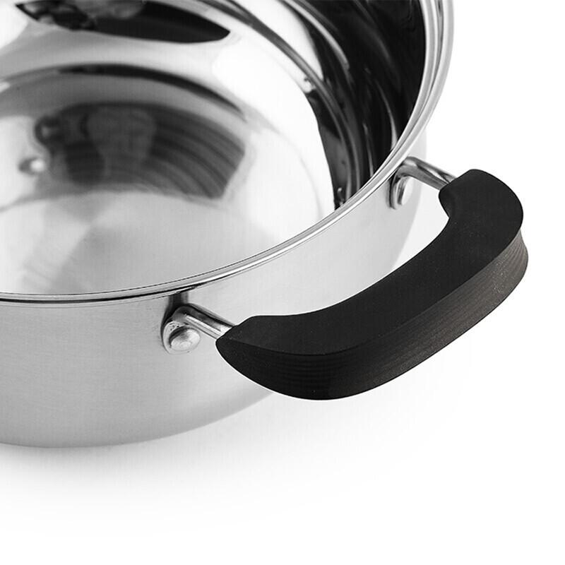COOKER KING Curved 304 Stainless Steel Soup Pot
