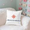 Jeanneau Logo Cushion Cover For Sofa Case Plush Fabric Soft Pillowcase Double Sided Print Cushion Cover Household Gifts