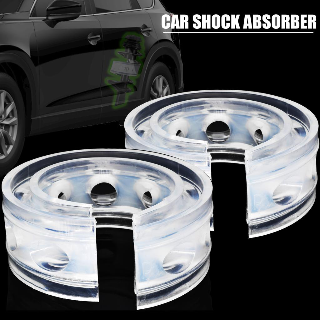 2Pcs 21mm/38mm Car Shock Absorber Auto Spring Bumper Coil Urethane Power Buffers Rubber Buffer For Kia Rio VW Buffering Cushion