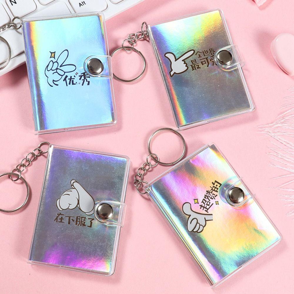 

Журнал-планировщик Мини-блокнот Маленькая книга Брелок с блокнотом Брелок для блокнота Школьная принадлежность Laser 1pc