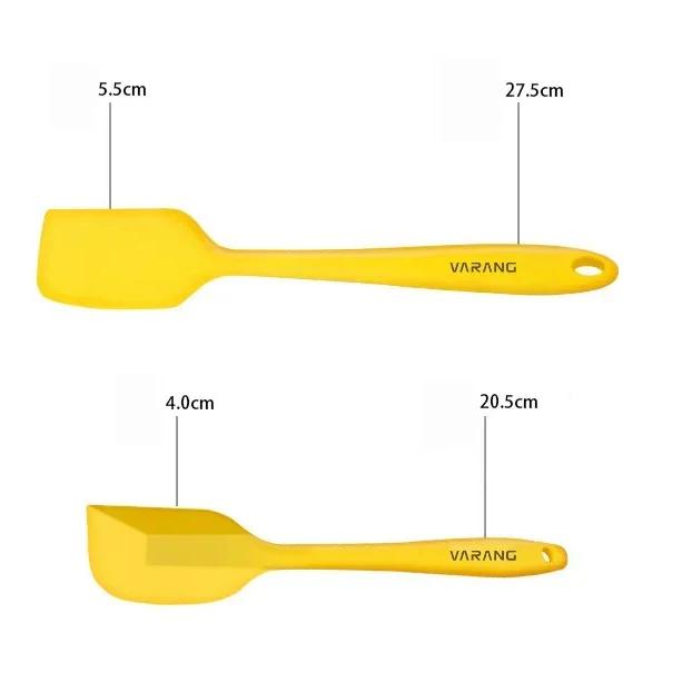 Tårtkrämspatel Köksredskap Konditoriverktyg Rörverktyg Köksartiklar Gul/brun Skrapa Kökstillbehör Hem