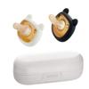 2pcs Cute Little Bear Newborn Silicone Pacifier Soft Touch Baby Nipple  Baby Shower Gift