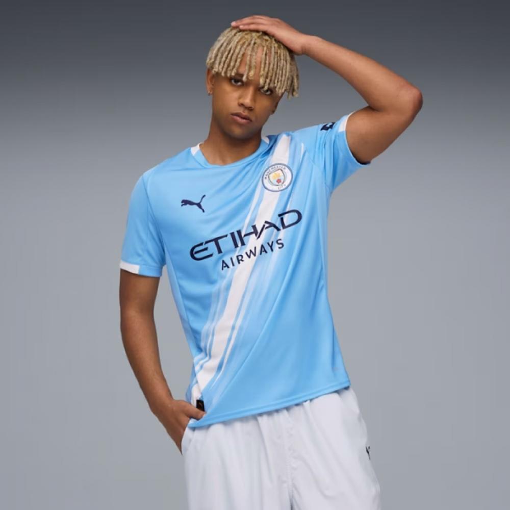 

Puma 25 26 Man City Mcfc Домашняя майка Реплика 780338 M