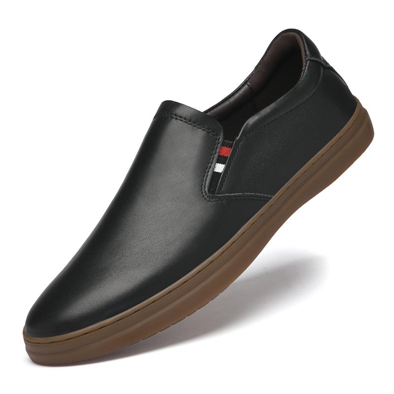 Fashion Spring New Men's Round Toe Breathable Outdoor Anti Slip Casual Board Shoes High Quality Men's Comfortable Lace Up White Shoes