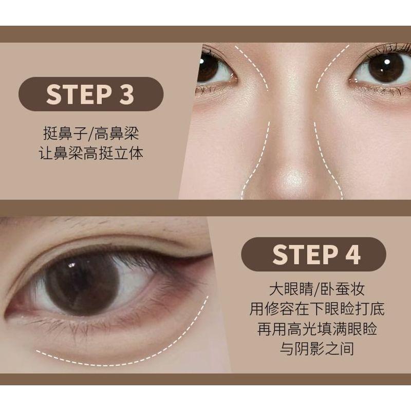 biya - Face-sculpting Contour Pencil - 3 Colors