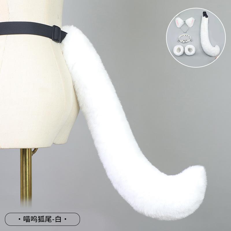 Handmade Japanese Beast Ear Headband Cute Plush Cat Ears Lolita Headdress Fox Ear Accessories Cat Ear Headband